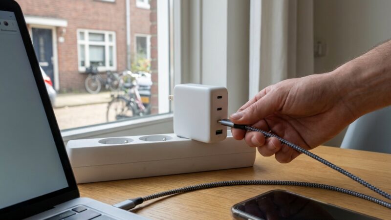 Zo laad je je telefoon sneller op met USB-C