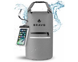 BRAVQ Waterdichte Tas 20 Liter met Waterdicht Telefoonhoesje