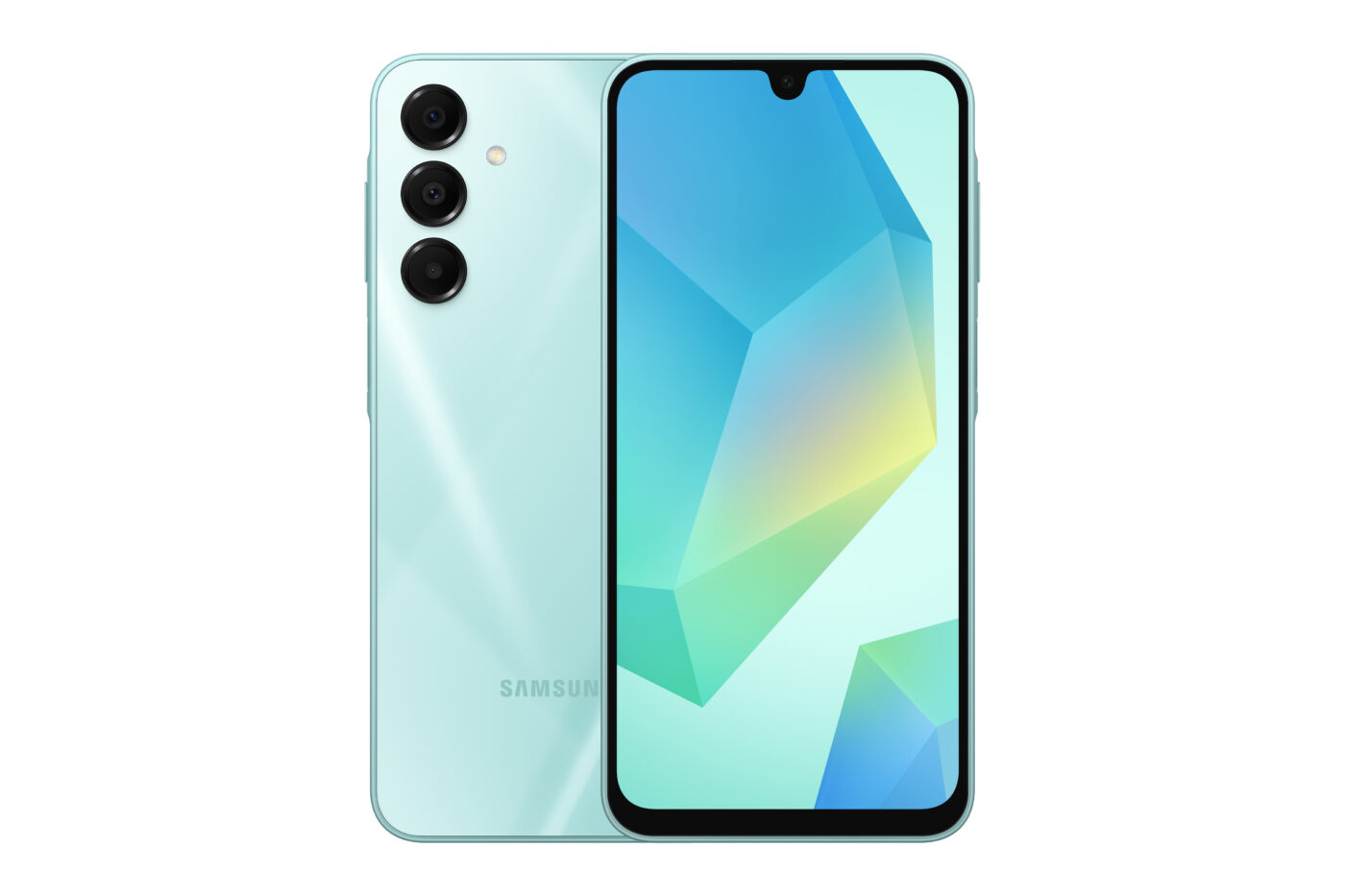 Samsung Galaxy A16 5G in de kleur Light Green