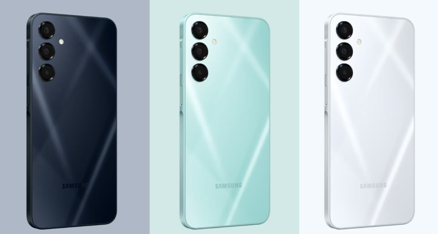 Samsung Galaxy A16 5G in de verschillende kleuren
