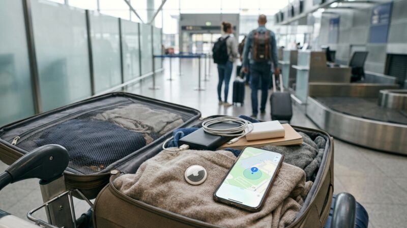 Waarom een AirTag in je koffer handig kan zijn op vakantie