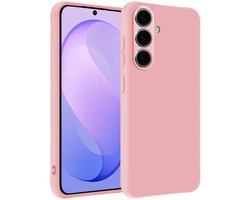 BTH siliconen hoesje geschikt voor Samsung Galaxy S26 FE - Lichtroze