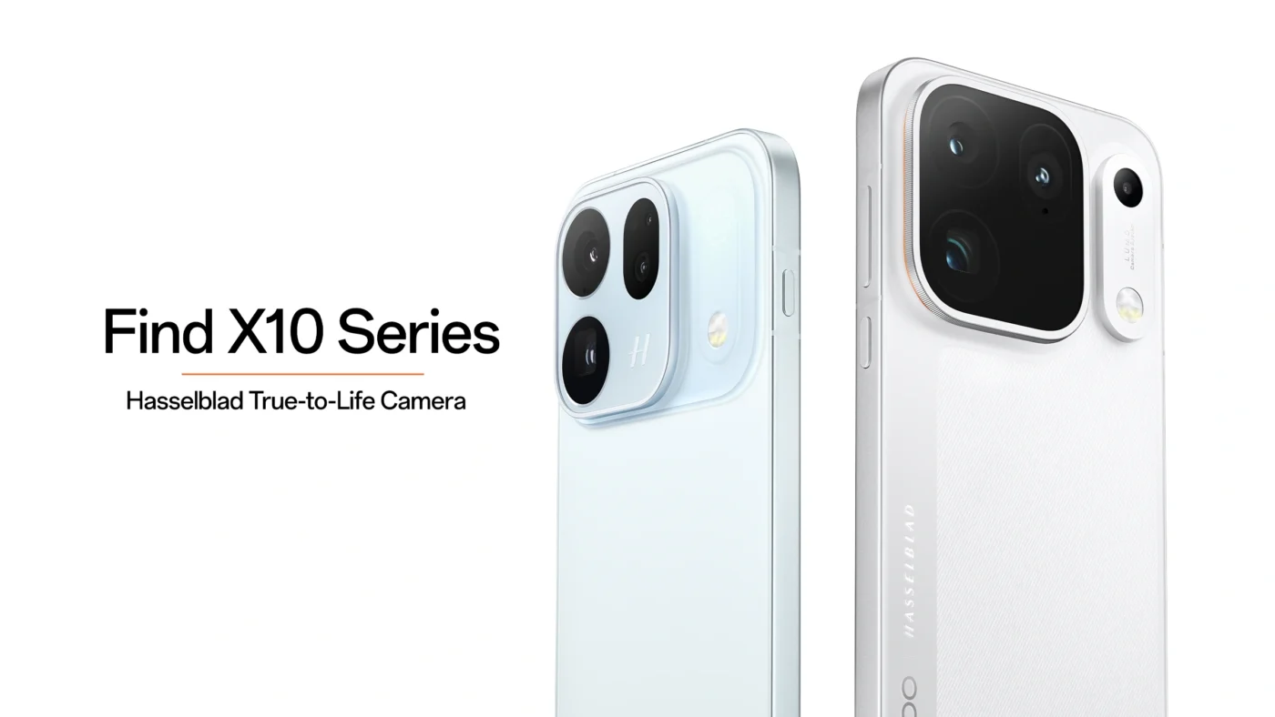 OPPO Find X10 en Find X10 Pro Max van achteren met de cameramodules
